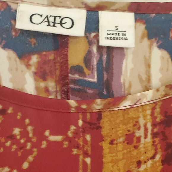 Print multi colored Tunic blouse - Picture 2 of 2